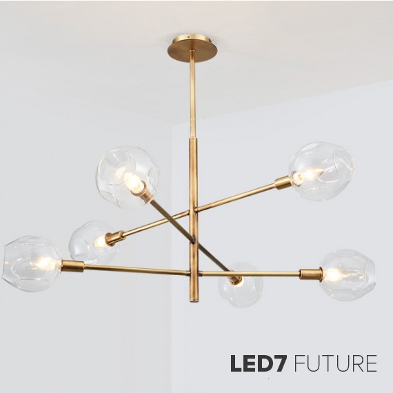 Loft Industry Modern - Lindsey Chandelier